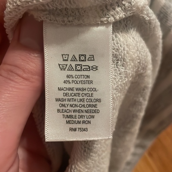 MAKE AN OFFER 🩶 Dakini Striped Drawstring Skirt - Picture 3 of 4